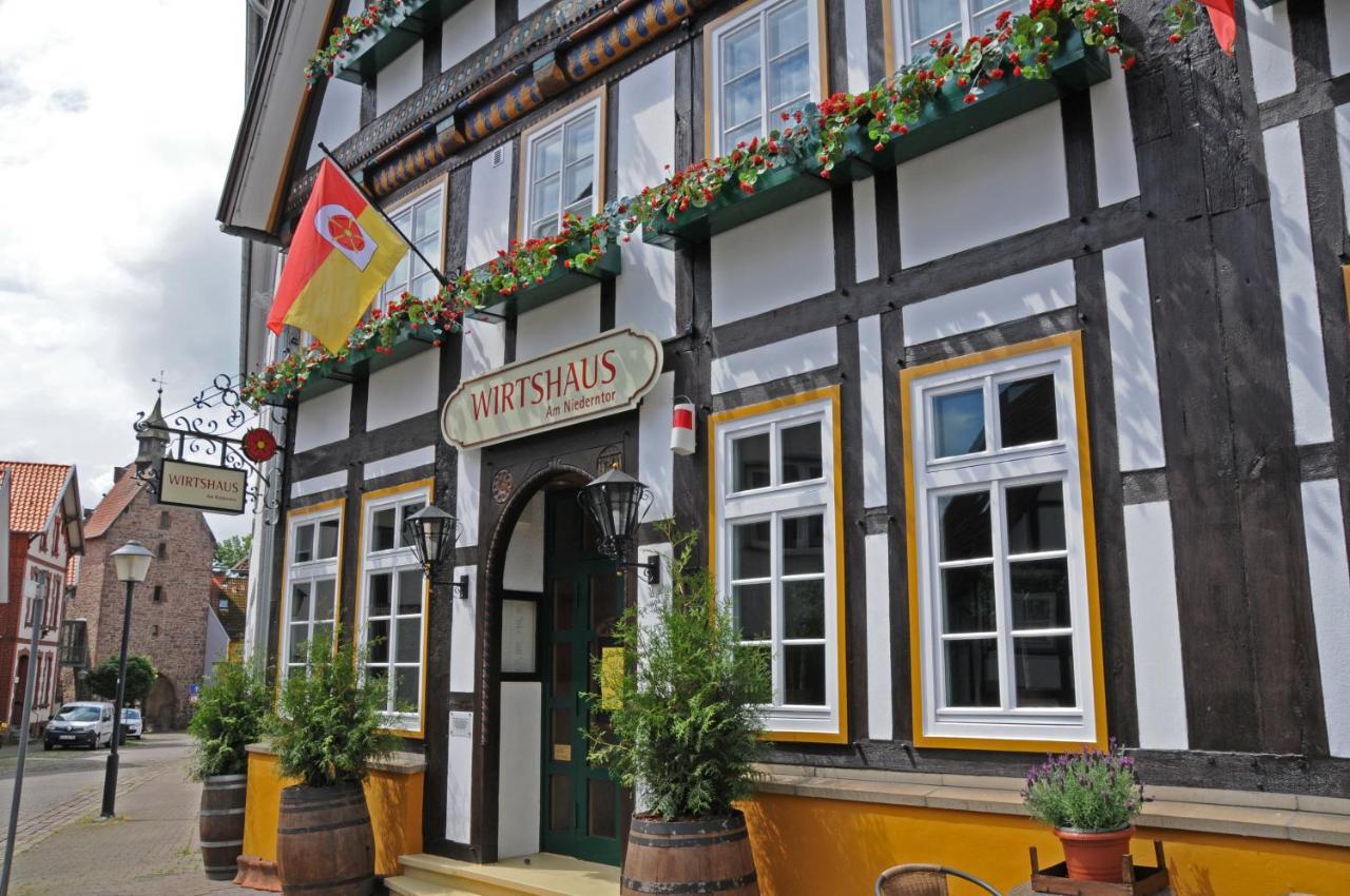 Wirtshaus Am Niederntor Hotel Blomberg  Exterior foto